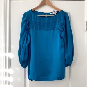 Diane Von Furstenberg Vanetta Silk Blouse